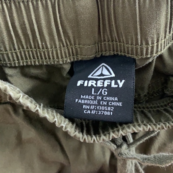 Firefly Khaki Cotton/Spandex Cargo Pants - Picture 3 of 8